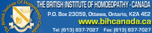 Visit British Institute of Homoeopathy - Canada web site
